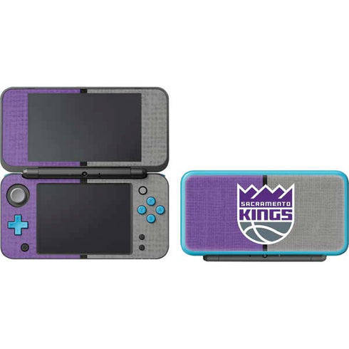 NBA Sacramento Kings Split Canvas Nintendo 2DS XL (2017) Skin